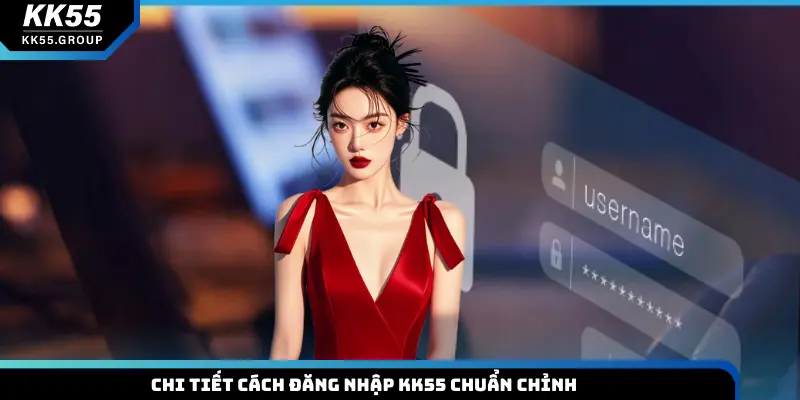 Chi tiết cách đăng nhập KK55 chuẩn chỉnh